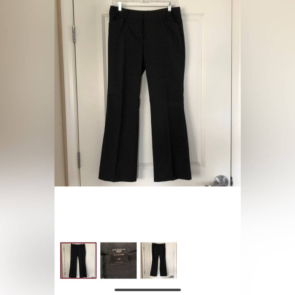 6 gently used pairs of Ann Taylor dress pants